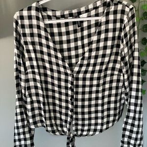 H&M Divided Checkered Button Down (10)